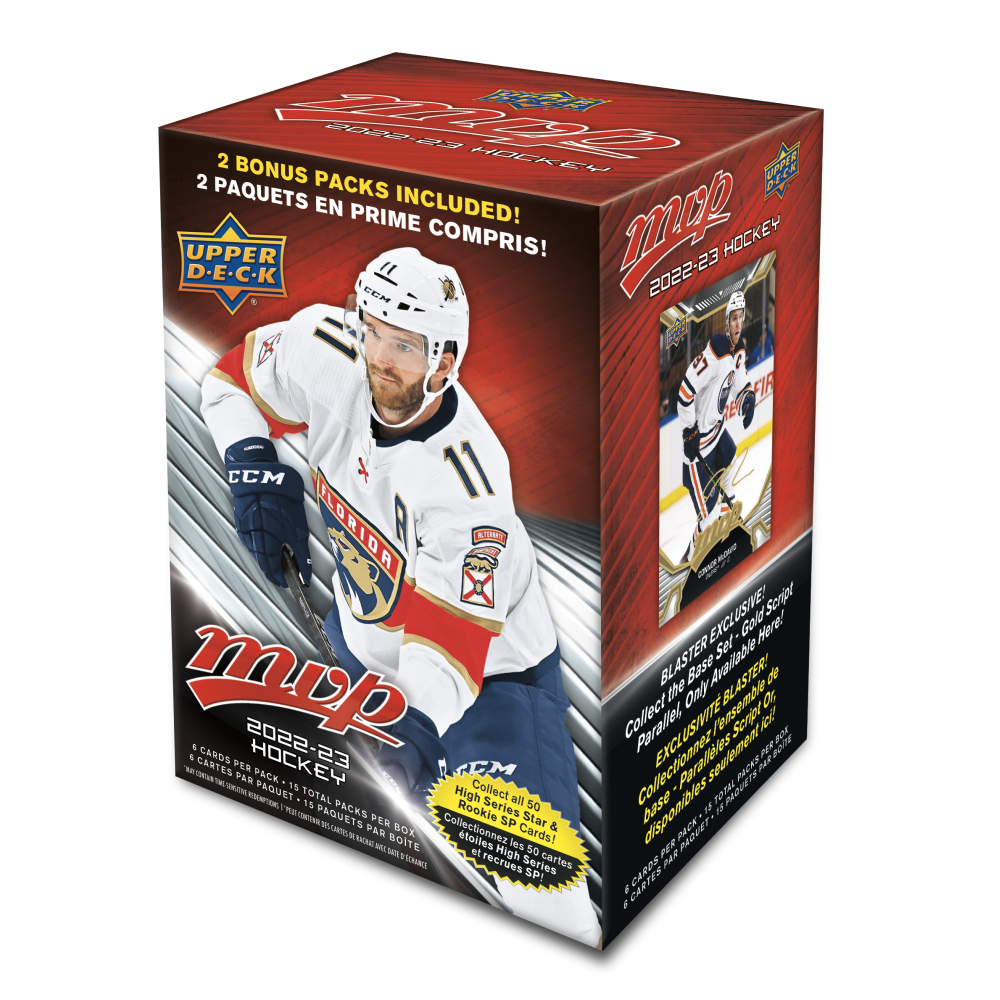 2023 Upper Deck MVP Hockey 6-Pack Blaster Box