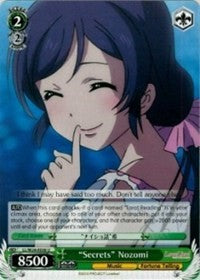 "Secrets" Nozomi (LL/W24-E036 U) - Love Live!