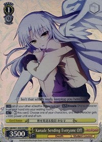 Kanade Sending Everyone Off (RRR) (AB/W31-E001R RRR) - Angel Beats! Re:Edit