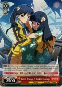 Karen Araragi & Tsukihi Araragi (BM/S15-E063 C) - BAKEMONOGATARI