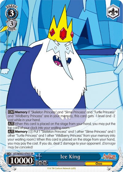 Ice King (SR) (AT/WX02-076S SR) - Adventure Time