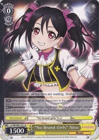"No Brand Girls" Nico (LL/EN-W01-011 R) - Love Live! DX