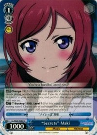 "Secrets" Maki (LL/W24-E083 U) - Love Live!