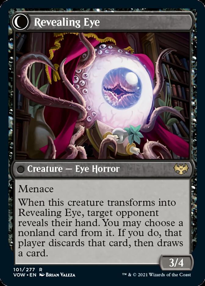 Concealing Curtains // Revealing Eye (VOW-101) - Innistrad: Crimson Vow: (Double Faced Transform)