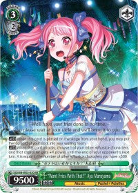 "Want Fries With That?" Aya Maruyama (BD/EN-W03-030 RR) - BanG Dream! Girls Band Party! MULTI LIVE