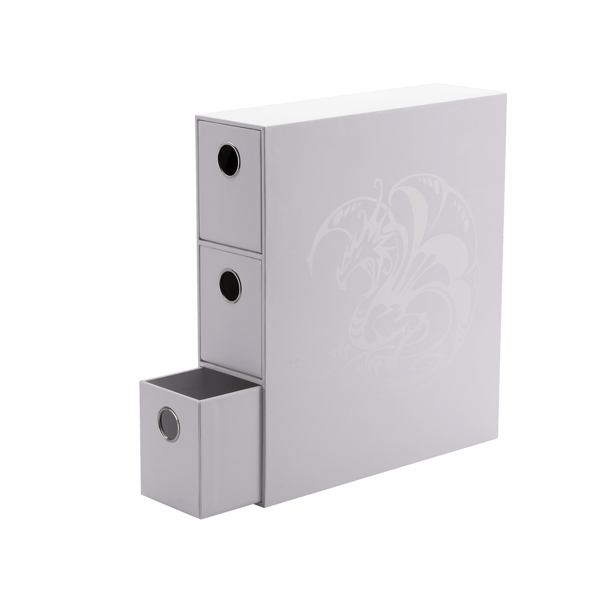 Dragon Shield: Fortress Card Drawers - White
