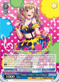 "Poppin'Colors!" Arisa Ichigaya (BD/EN-W03-110 C) - BanG Dream! Girls Band Party! MULTI LIVE