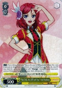 "Our LIVE, the LIFE with You" Maki Nishikino (LL/W24-E001 RR) - Love Live!