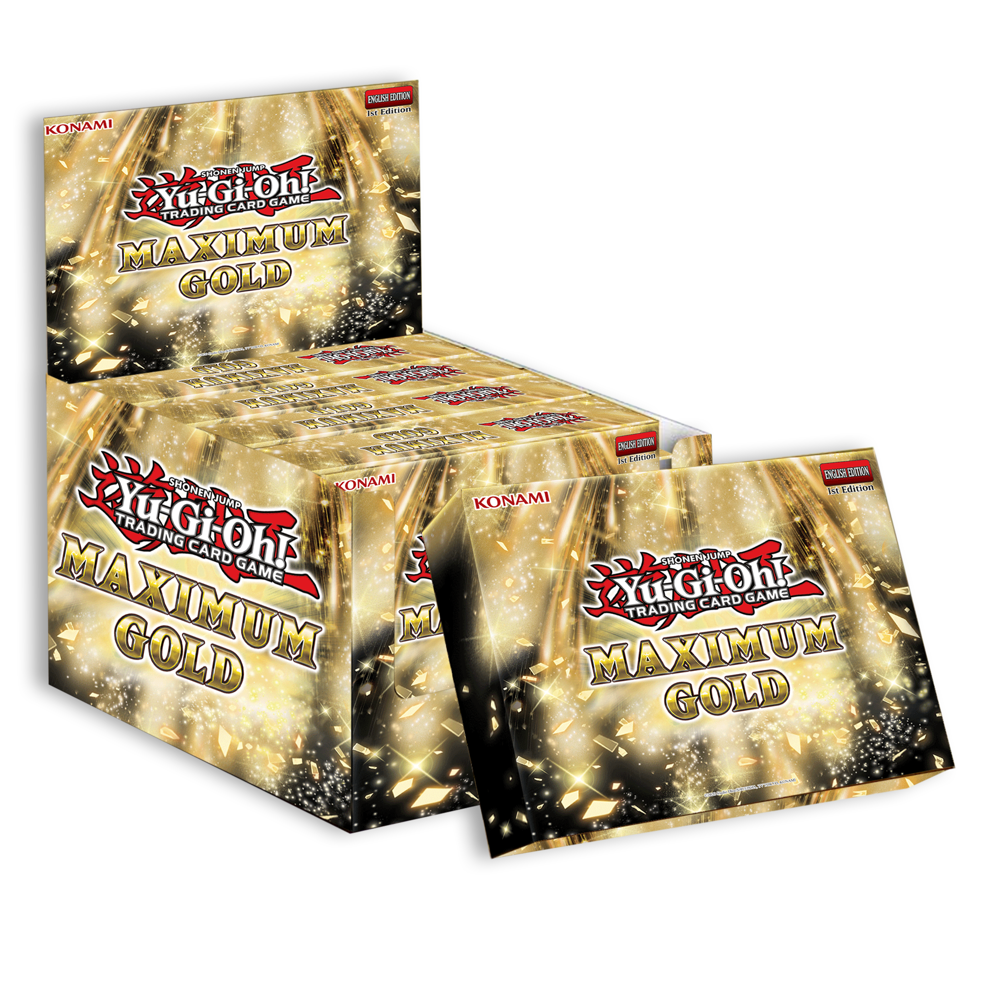 Maximum Gold Display (1st Edition)