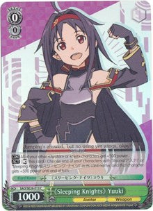 "Sleeping Knights" Yuuki (Parallel Foil) (SAO/SE26-E13 C) - Sword Art Online II Vol.2
