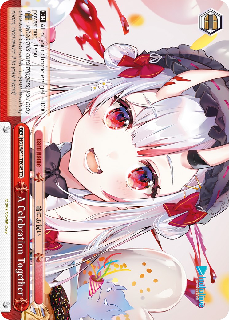 A Celebration Together (HOL/W91-TE045 TD) - hololive production
