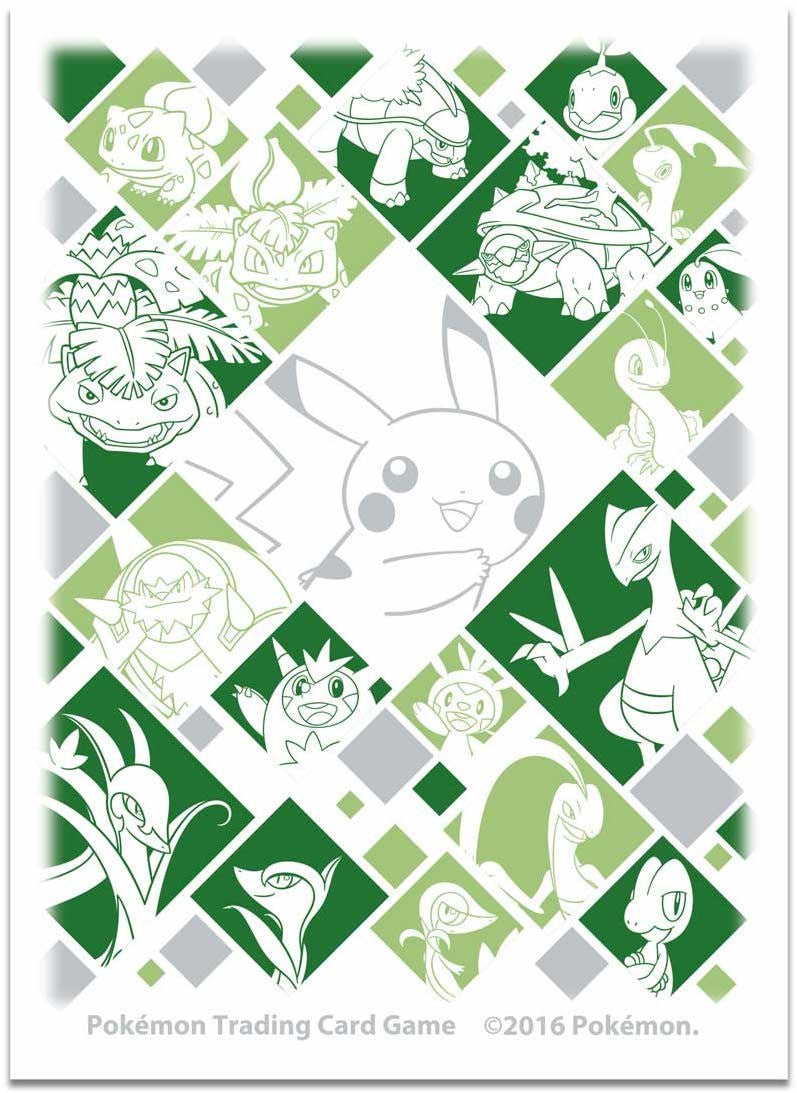 海外公式　ポケモンカード　スリーブ　GRASS CARD SLEEVES Card Sleeves - Just My Type (Grass)