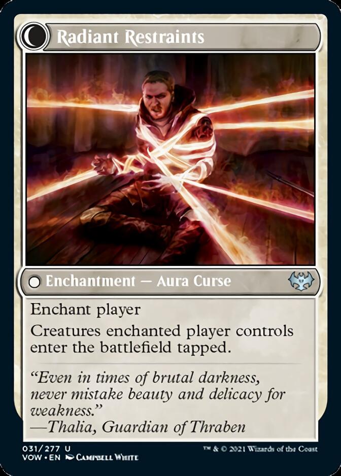 Radiant Grace // Radiant Restraints (VOW-031) - Innistrad: Crimson Vow: (Double Faced Transform)