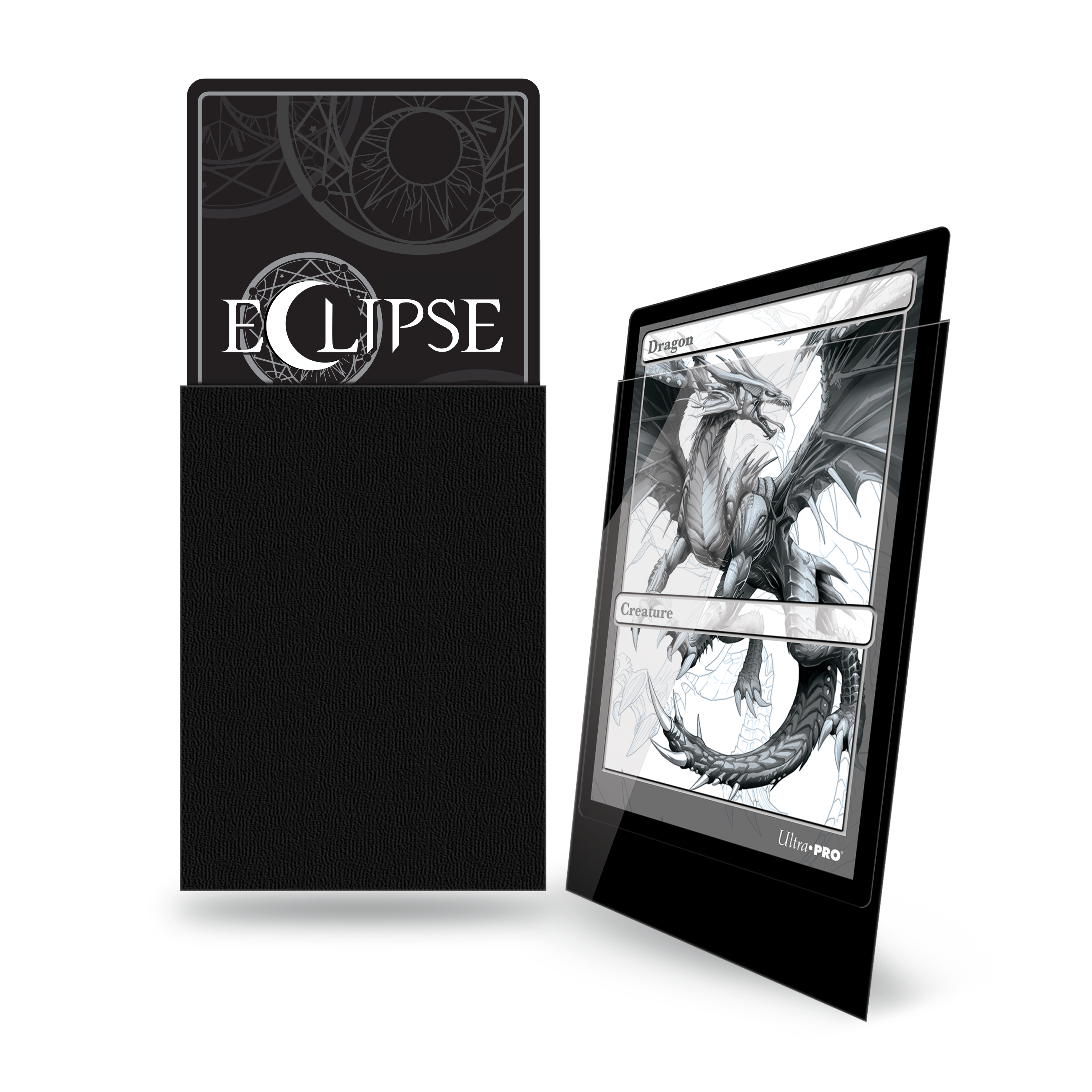 Ultra PRO: Standard 100ct Sleeves - Eclipse Gloss (Jet Black)