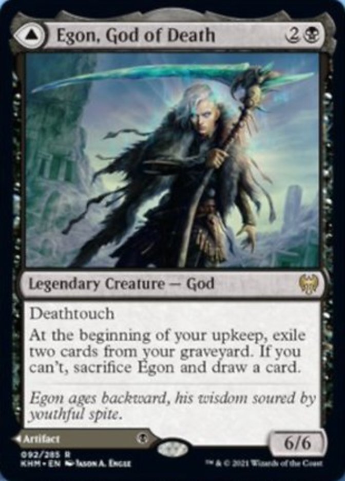 Egon, God of Death // Throne of Death (KHM-092) - Kaldheim