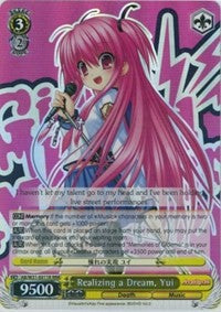 Realizing a Dream, Yui (RRR) (AB/W31-E011R RRR) - Angel Beats! Re:Edit