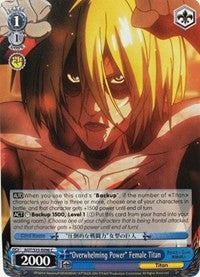 "Overwhelming Power" Female Titan (AOT/S35-E096 C) - Attack on Titan