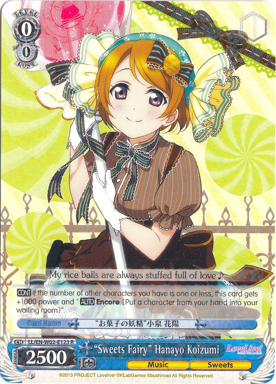 "Sweets Fairy" Hanayo Koizumi (LL/EN-W02-E123 R) - Love Live! DX Vol.2