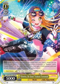 "Worries, Be Gone!" Kokoro Tsurumaki (SR) (BD/EN-W03-006S SR) - BanG Dream! Girls Band Party! MULTI LIVE
