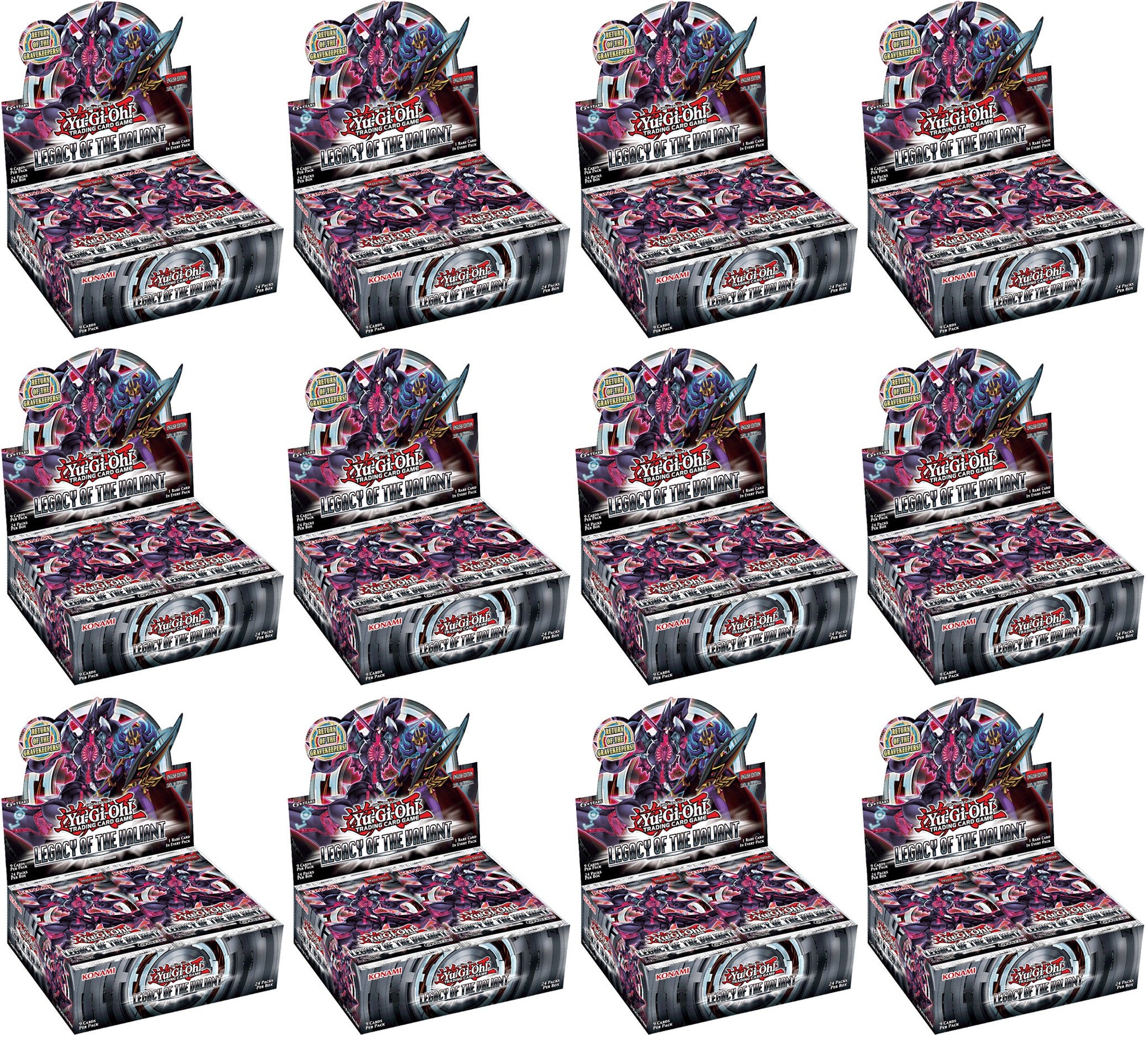 Legacy of the Valiant - Booster Box Case (1st Edition)