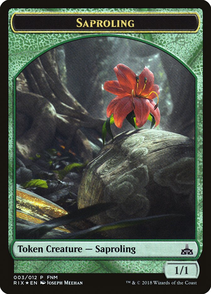 Illusion // Saproling (FNM-003) - Friday Night Magic 2018 Foil