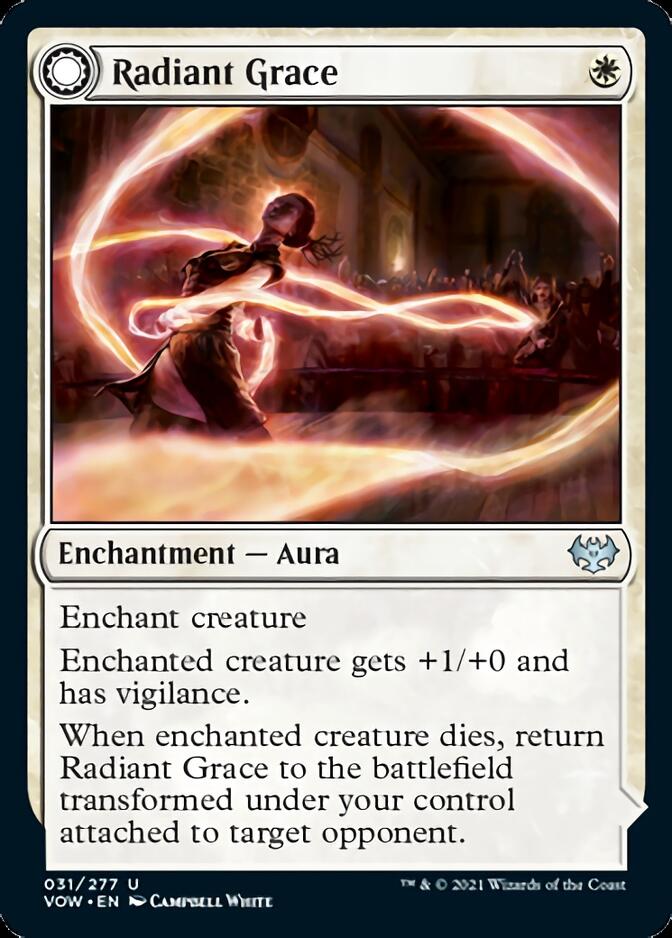 Radiant Grace // Radiant Restraints (VOW-031) - Innistrad: Crimson Vow: (Double Faced Transform)