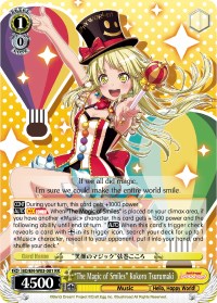 "The Magic of Smiles" Kokoro Tsurumaki (BD/EN-W03-001 RR) - BanG Dream! Girls Band Party! MULTI LIVE