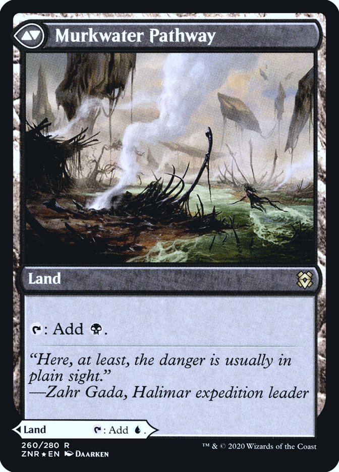 Clearwater Pathway // Murkwater Pathway (PRE-260S) - Zendikar Rising Promos Foil
