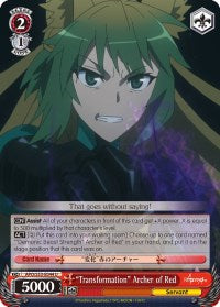 "Transformation" Archer of Red (APO/S53-E044 U) - Fate/Apocrypha