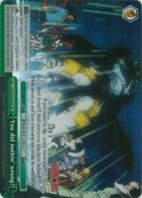 You did nothin' wrong! (SR) (FT/EN-S02-049S SR) - Fairy Tail ver.E