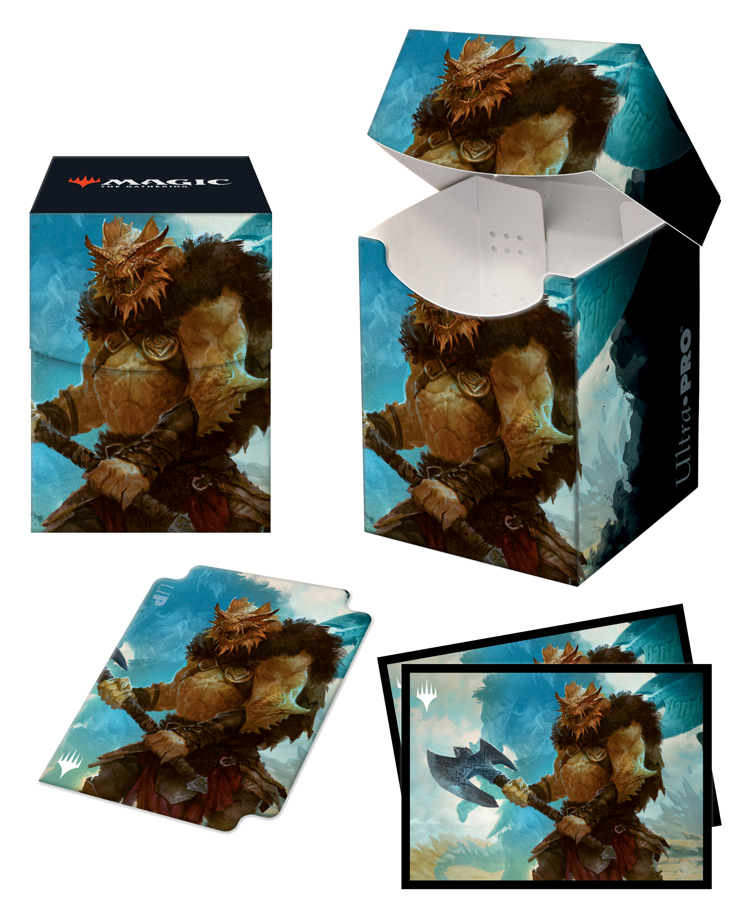 Ultra PRO: 100+ Deck Box / 100ct Sleeves - Adventures in the Forgotten Realms Commander (Vrondiss, Rage of Ancients)