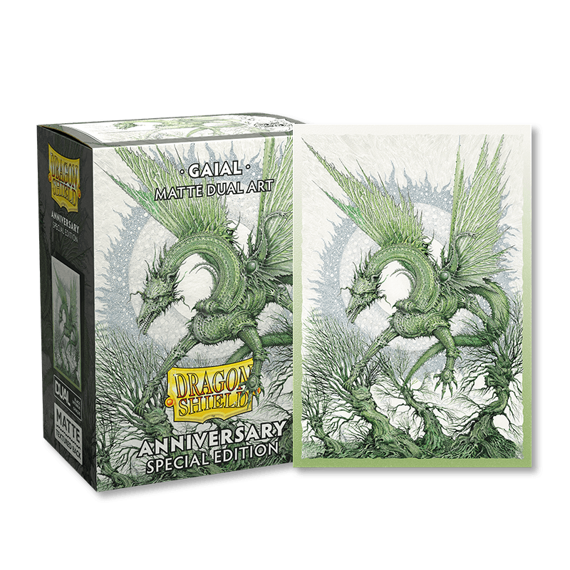 Dragon Shield: Standard 100ct Art Sleeves - Anniversary Special Edition (Gaial - Dual Matte) - Josh's Cards