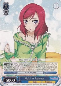 Maki in Pajamas (LL/EN-W01-102 C) - Love Live! DX