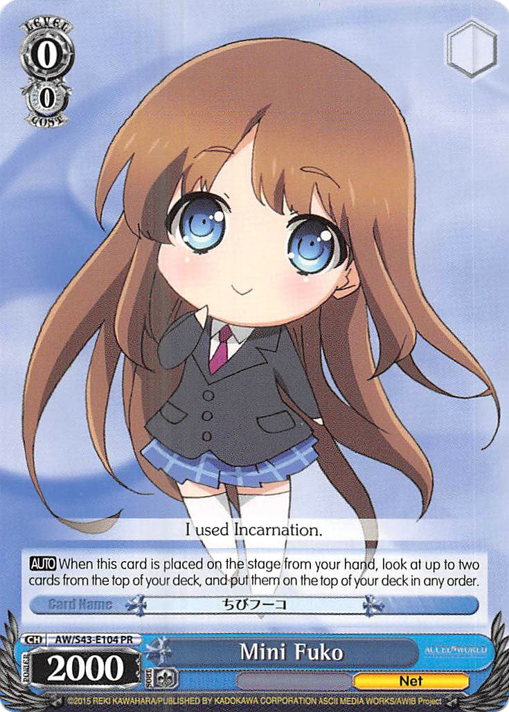 Mini Fuko (AW/S43-E104 PR) - Accel World -Infinite Burst-