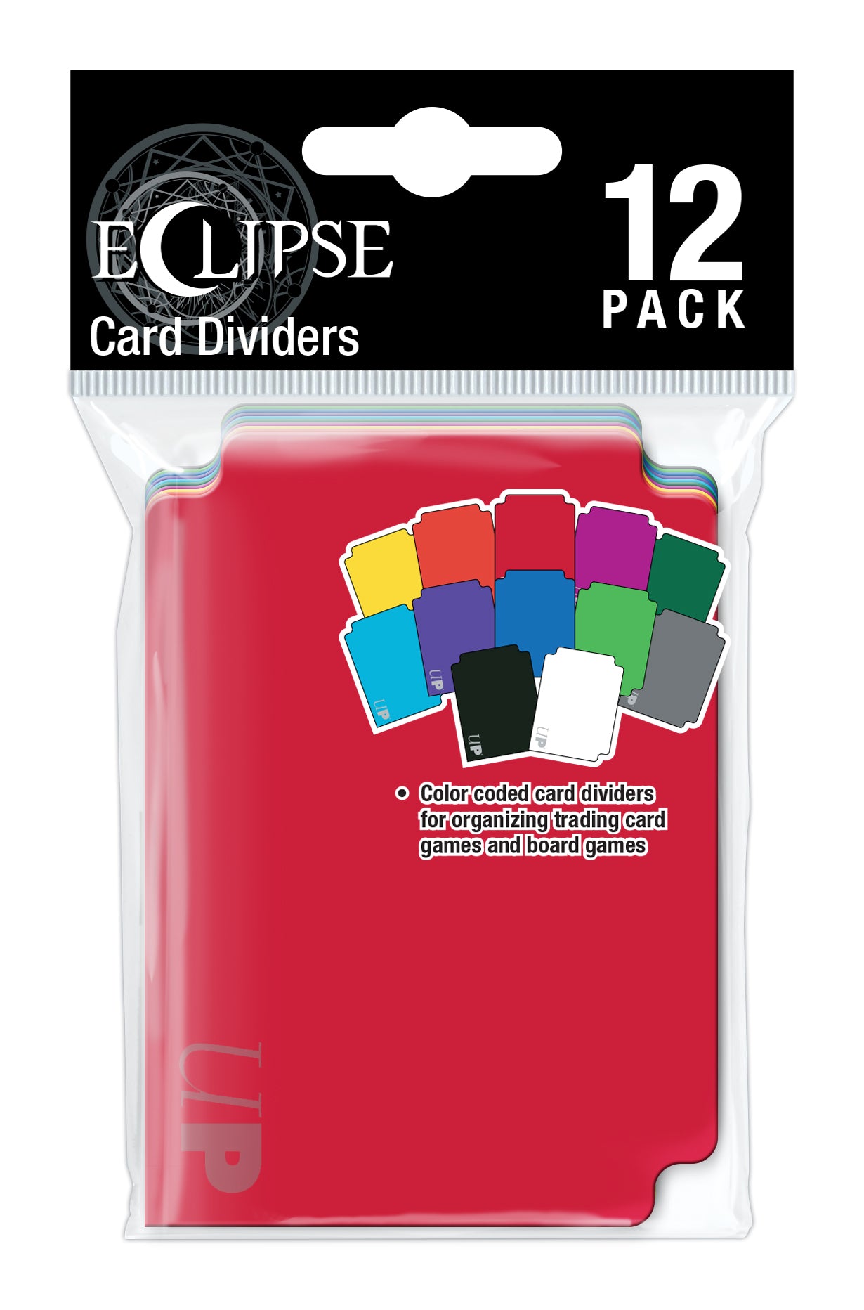 Ultra PRO: Card Dividers Standard - Eclipse (Multi-Colored - 12ct)