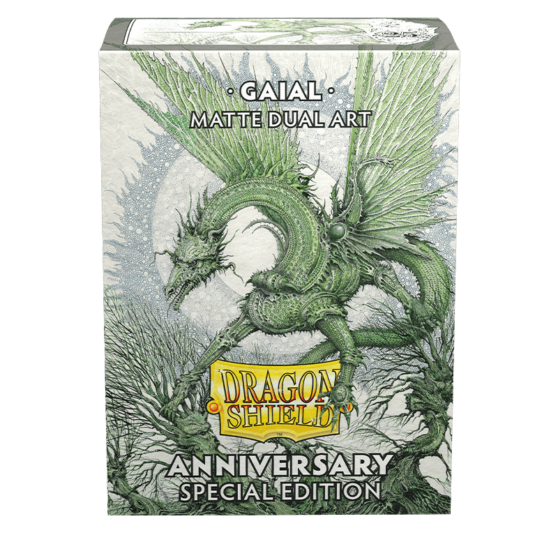 Dragon Shield: Standard 100ct Art Sleeves - Anniversary Special Edition (Gaial - Dual Matte) - Josh's Cards