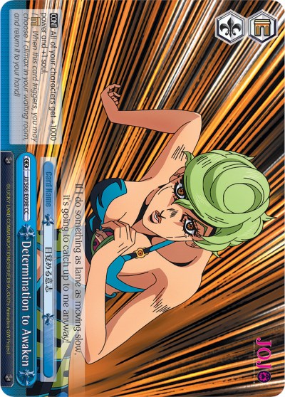 Determination to Awaken (JJ/S66-E098 CC) - JoJo's Bizarre Adventure: Golden Wind