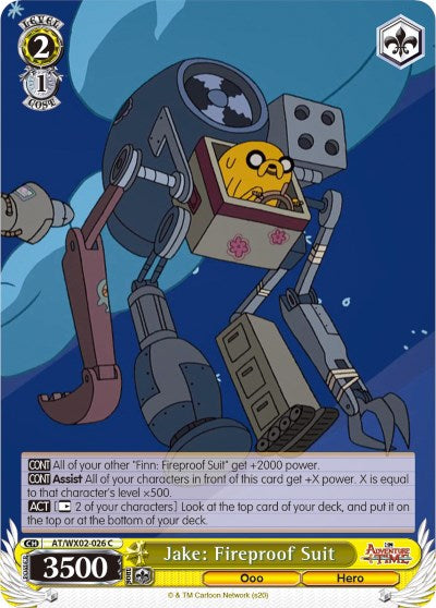 Jake: Fireproof Suit (AT/WX02-026 C) - Adventure Time