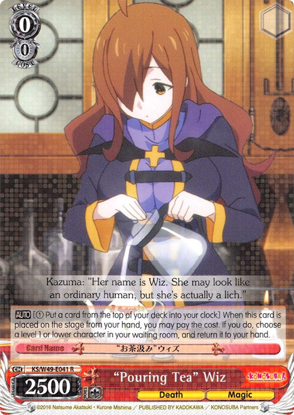 "Pouring Tea" Wiz (KS/W49-E041 R) - KonoSuba