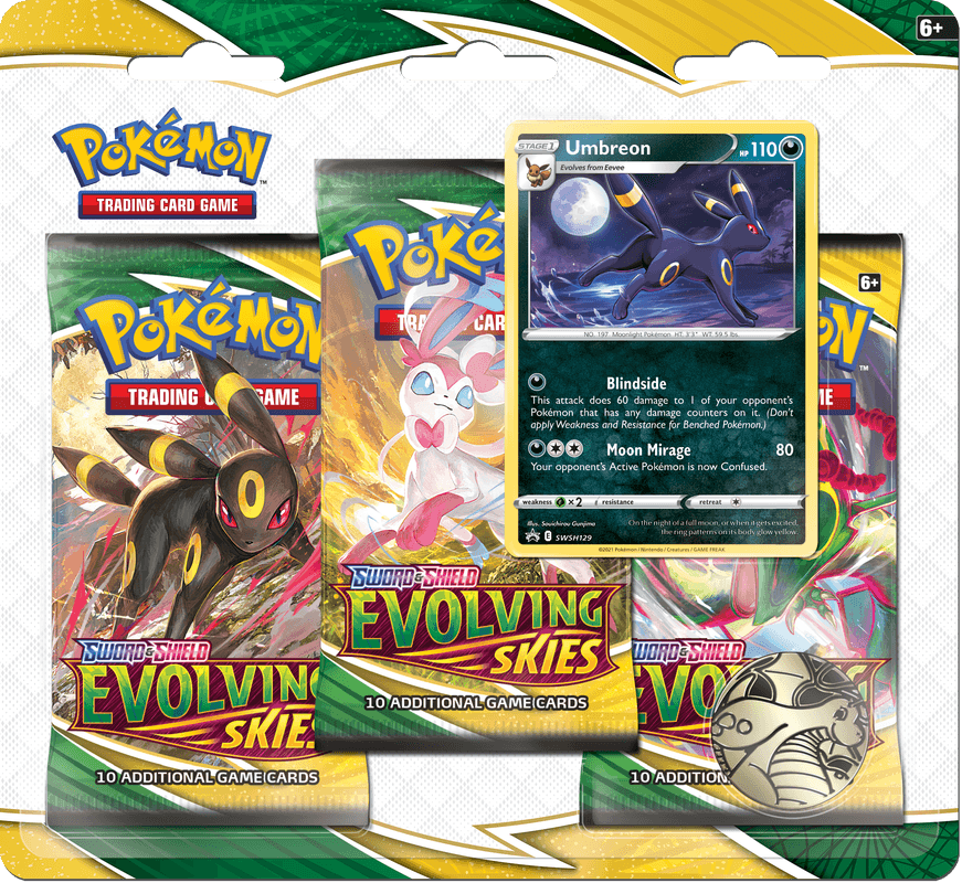 Evolving Skies 3-Pack Blister - Josh's Cards