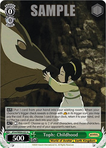 Toph: Childhood (ATLA/WX04-031 U) - Avatar: The Last Airbender
