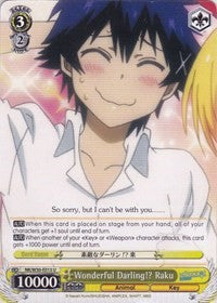 Wonderful Darling!? Raku (NK/W30-E013 U) - NISEKOI -False Love-