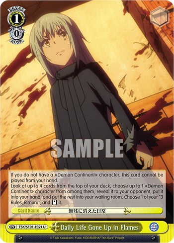 Daily Life Gone Up in Flames (TSK/S101-E021 U) - That Time I Got Reincarnated as a Slime Vol.3