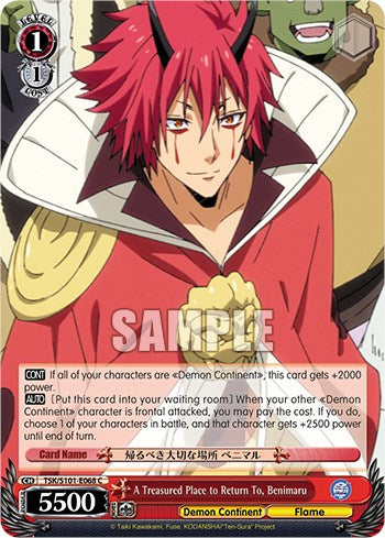 A Treasured Place to Return To, Benimaru (TSK/S101-E068 C) - That Time I Got Reincarnated as a Slime Vol.3