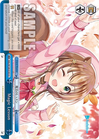 Magic Lesson (HOL/W104-E143 CC) - hololive production Vol.2