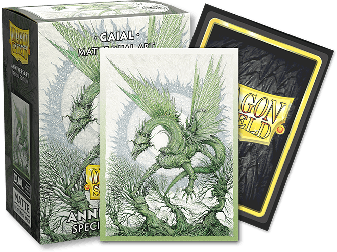 Dragon Shield: Standard 100ct Art Sleeves - Anniversary Special Edition (Gaial - Dual Matte) - Josh's Cards