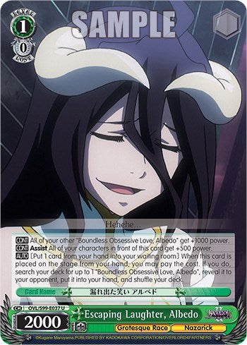 Escaping Laughter, Albedo (OVL/S99-E037 U) - Nazarick: Tomb of the Undead Vol.2