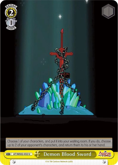 Demon Blood Sword (AT/WX02-032 U) - Adventure Time