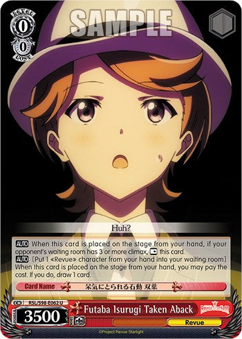 Futaba Isurugi Taken Aback (RSL/S98-E062 U) - Revue Starlight The Movie