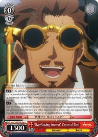 "Overflowing Interest" Caster of Red (APO/S53-E038 U) - Fate/Apocrypha